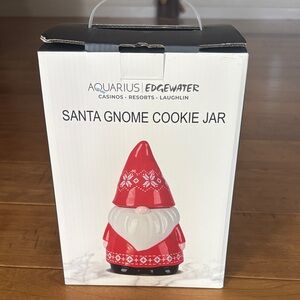 Aquarius | Edgewater Casinos Resorts Laughlin Santa Gnome Cookie Jar Glass W Box